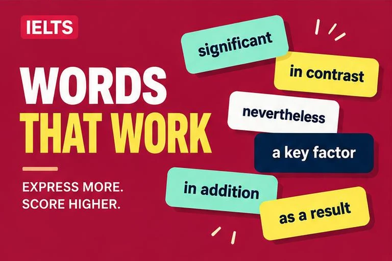 Illustrated study guide: IELTS vocabulary for Writing Task 2: learn phrases you can actually use